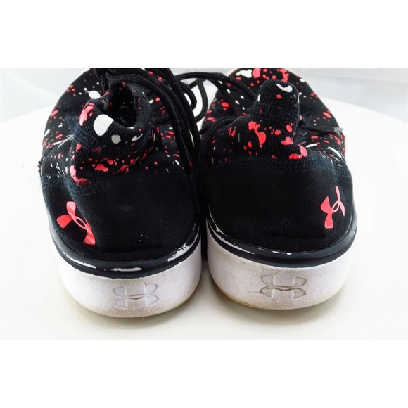 Under Armour Youth Boys Shoes Sz‎ 5 M Black Fabric Running - Picture 5 of 7